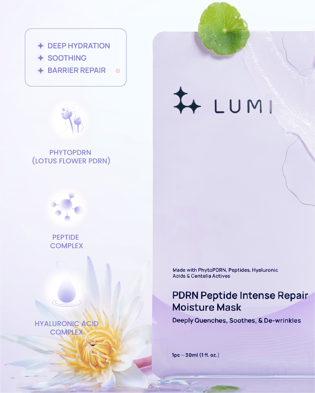 PDRN Peptide Intense Repair Moisture Mask