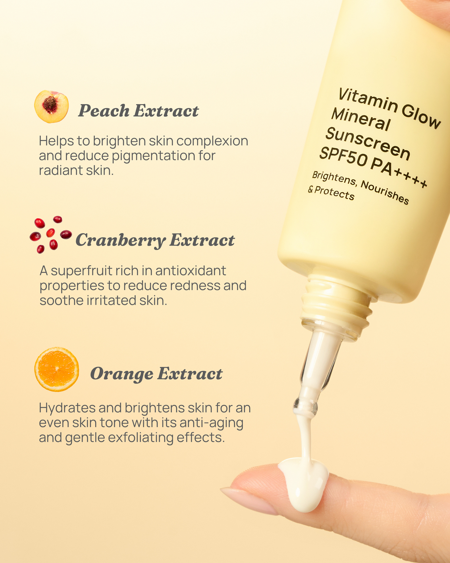 Vitamin Glow Mineral Sunscreen