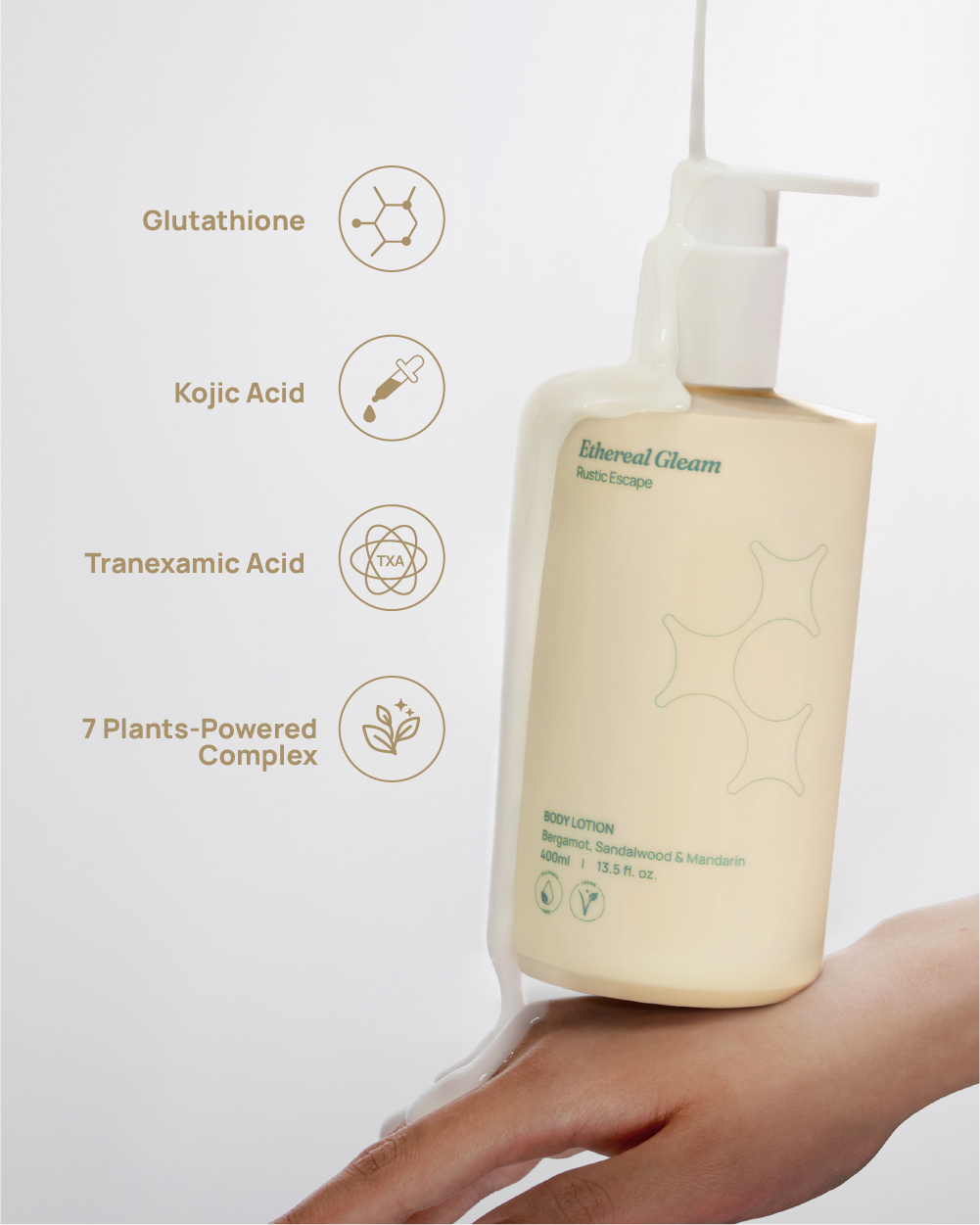 Ethereal Gleam Body Lotion (Rustic Escape)