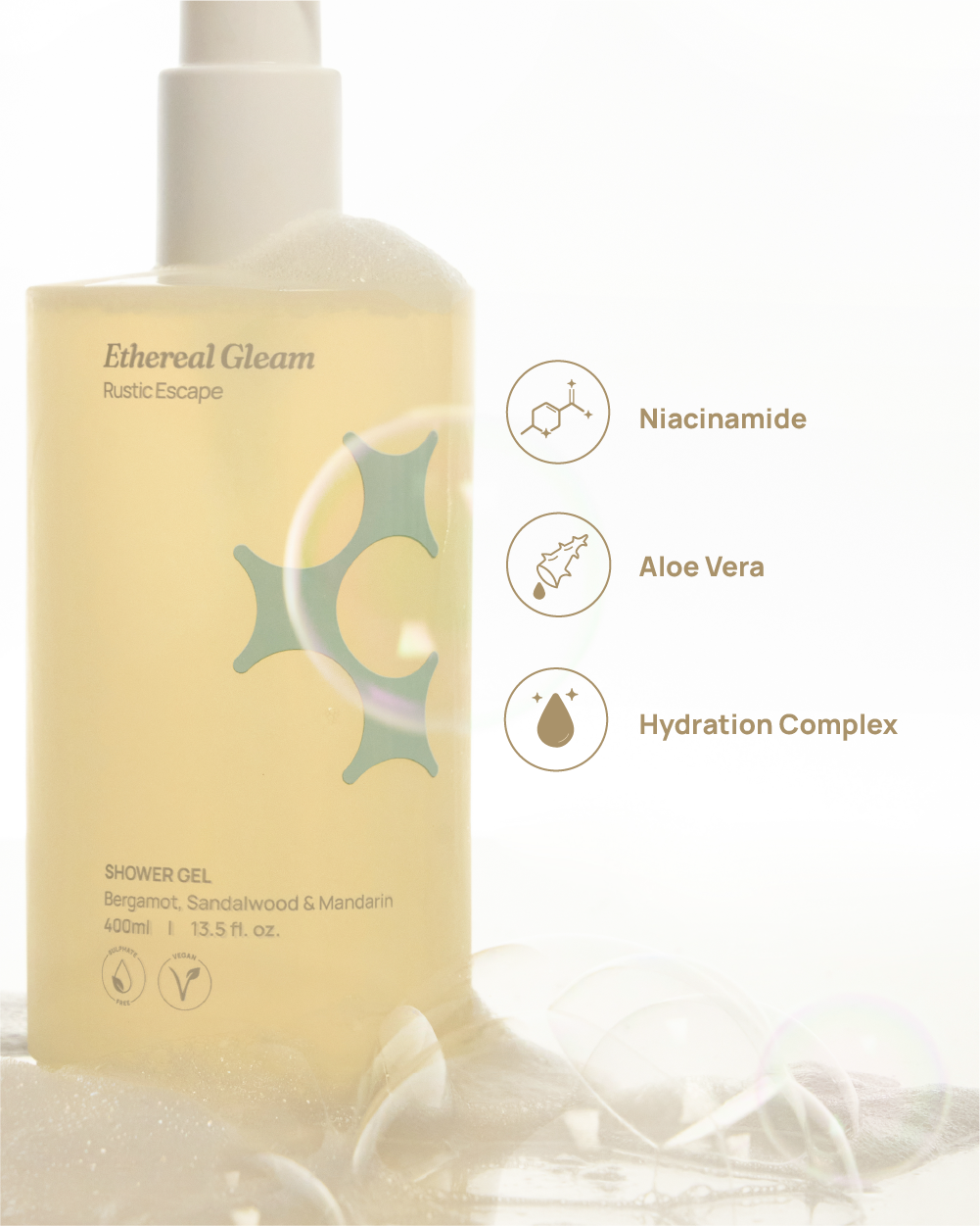 Ethereal Gleam Shower Gel (Rustic Escape)