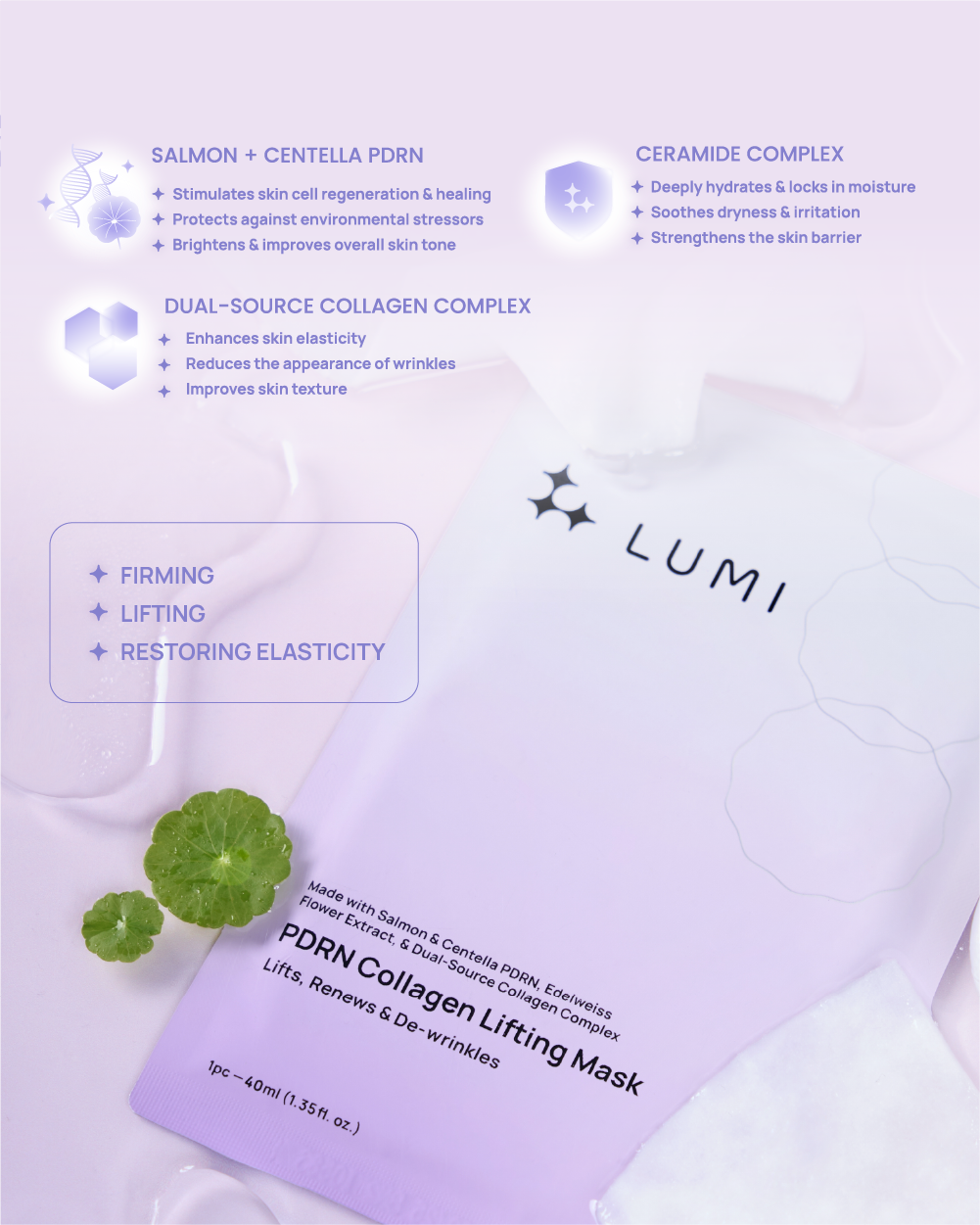PDRN Collagen Lifting Mask