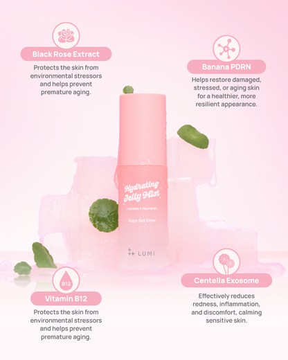 Rose Set Glow Hydrating Jelly Mist
