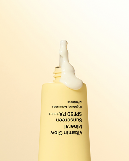 Vitamin Glow Mineral Sunscreen SPF50 PA++++