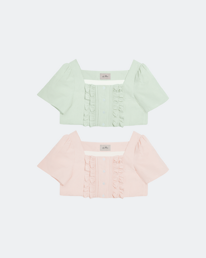[LUMI x byThian] Ruffle Blouse