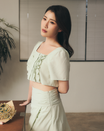 [LUMI x byThian] Ruffle Blouse