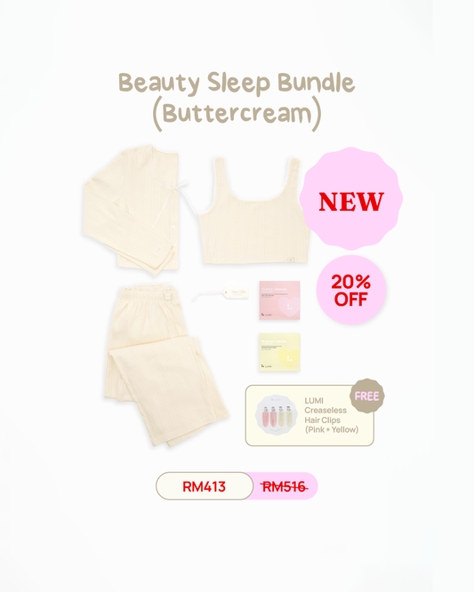 LUMI x Wustler Beauty Sleep Bundle (Buttercream)