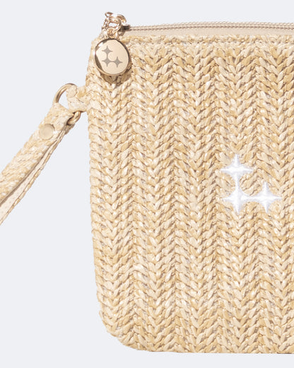 LUMI Sunlit Woven Pouch