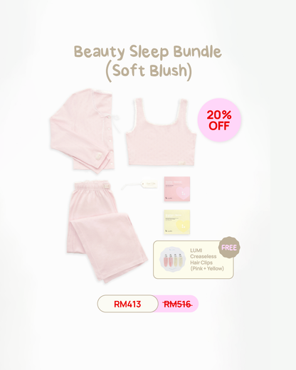 LUMI x Wustler Beauty Sleep Bundle (Soft Blush)
