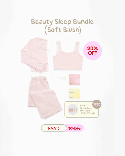 LUMI x Wustler Beauty Sleep Bundle (Soft Blush)