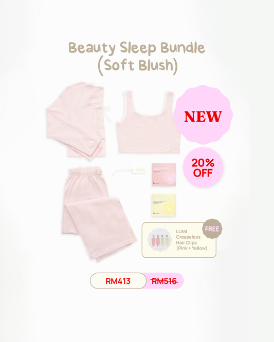 LUMI x Wustler Beauty Sleep Bundle (Soft Blush)
