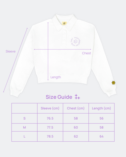 LUMI x WTP Gleam Garden Polo Sweater