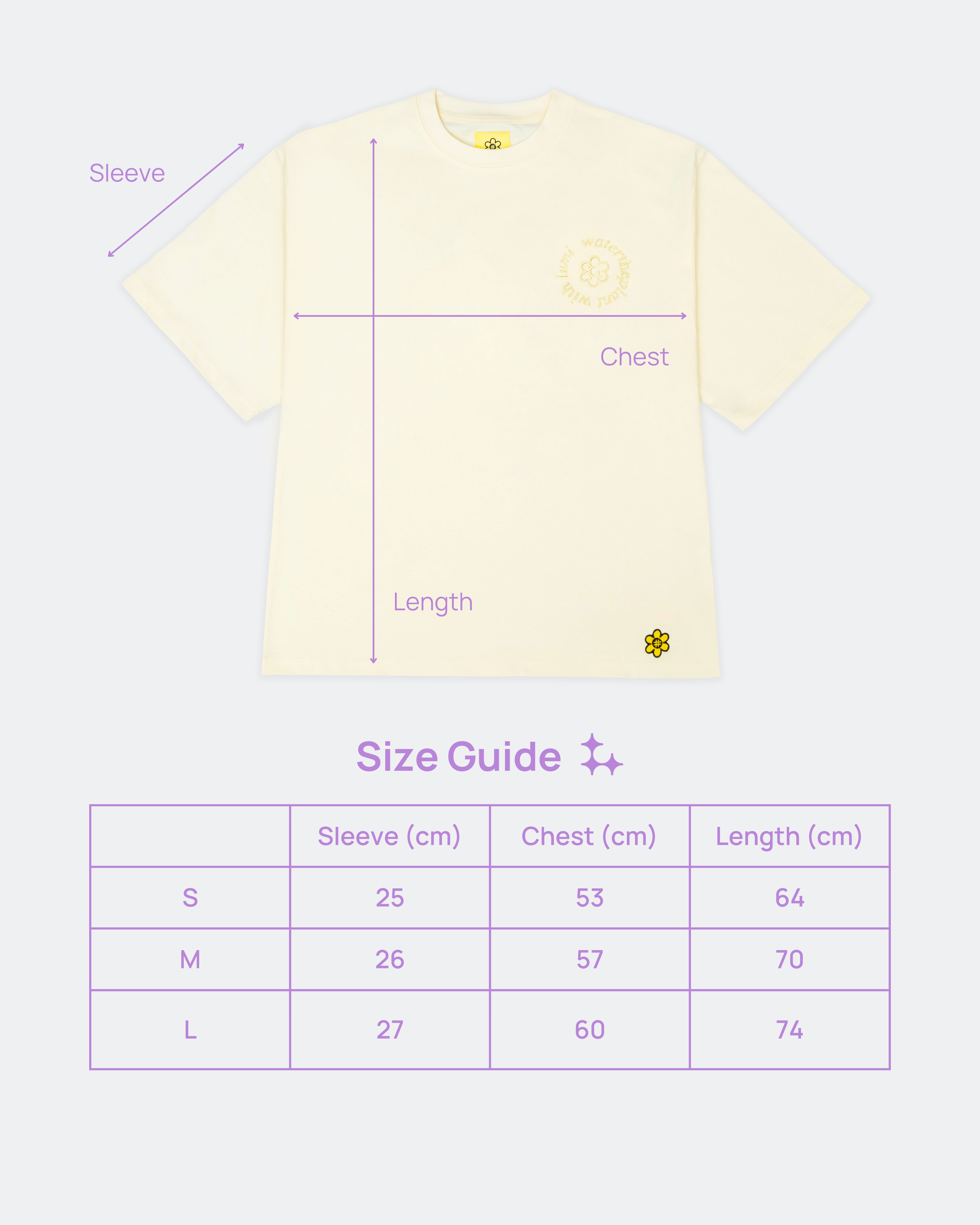 LUMI x WTP Gleam Garden Yellow Tee