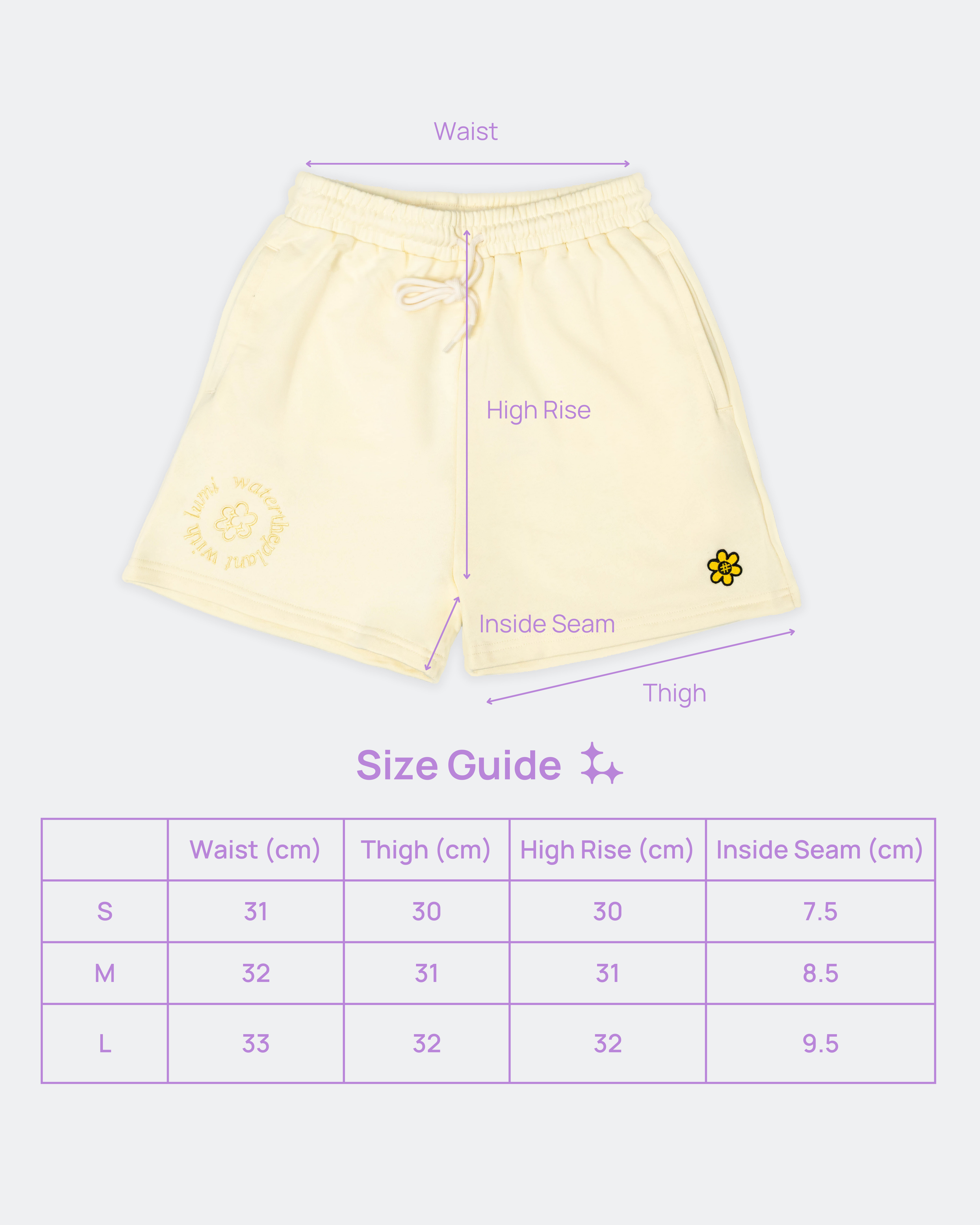 LUMI x WTP Gleam Garden Shorts