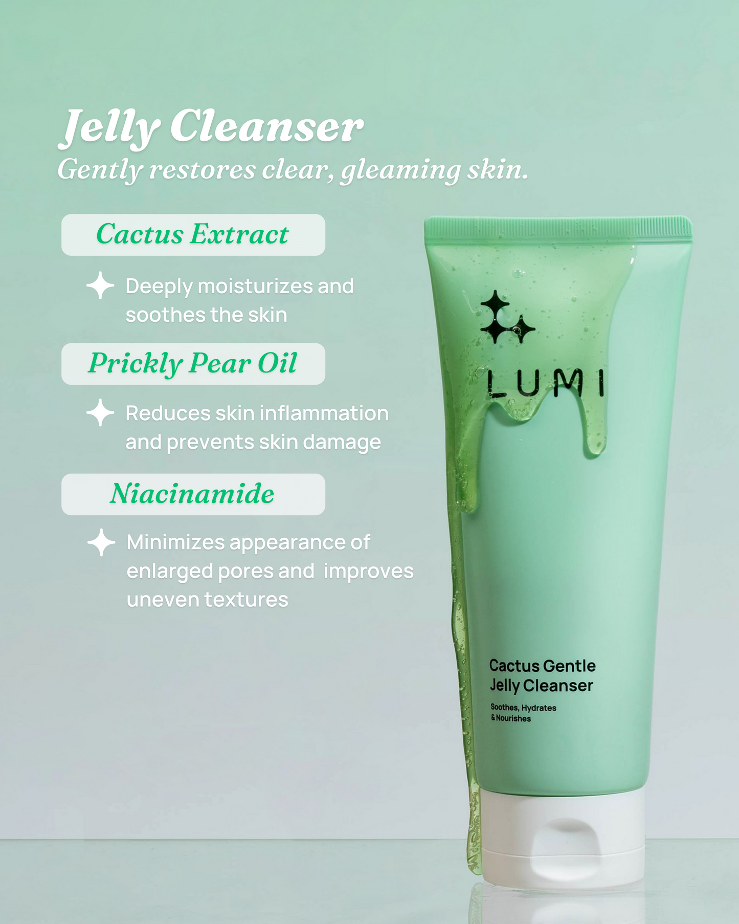 Cactus Gentle Jelly Cleanser